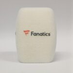 Photo of custom windscreen for Fanatics ®, UK - printed microphone windshield by MicWindshields.com