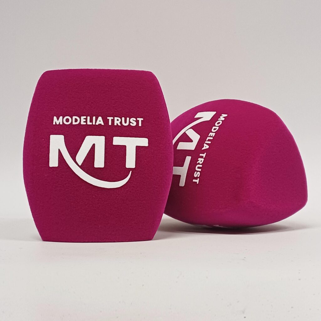 Photo of custom windscreen for Modelia Trust, FR - printed microphone windshield by MicWindshields.com