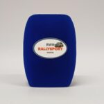 Photo of custom windscreen for RWH Rallysport Photos, UK - printed microphone windshield by MicWindshields.com