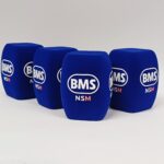 Photo of custom windscreen for BMS NSM, UK - printed microphone windshield by MicWindshields.com