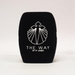 Photo of custom windscreen for The Way of St James, IE - printed microphone windshield by MicWindshields.com