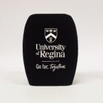 Photo of custom windscreen for University of Regina, CA - printed microphone windshield by MicWindshields.com