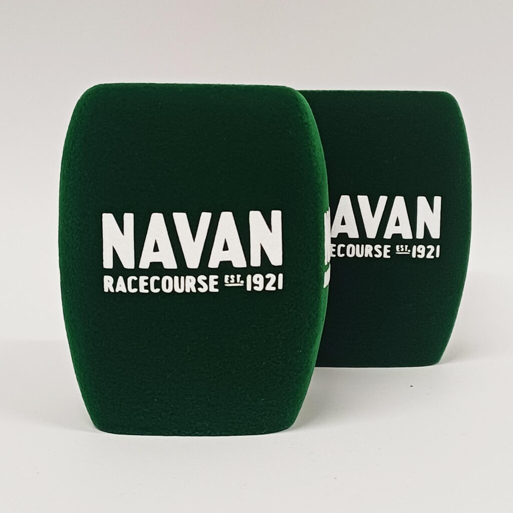 Photo of custom windscreen for , IE - printed microphone windshield by MicWindshields.com