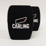 Photo of custom windscreen for Carling®, UK - printed microphone windshield by MicWindshields.com