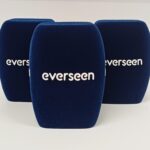 Photo of custom windscreen for Everseen, IE - printed microphone windshield by MicWindshields.com