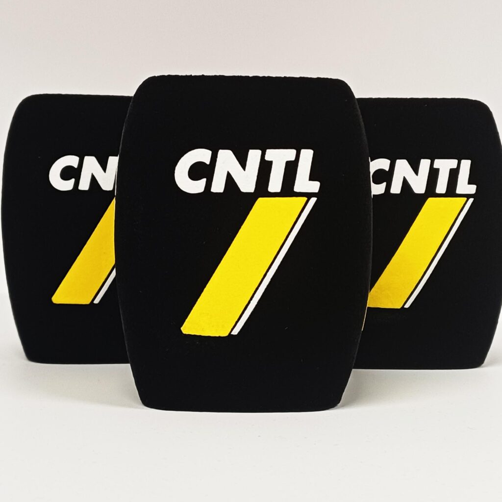 Photo of custom windscreen for CNTL, US - printed microphone windshield by MicWindshields.com