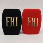 Photo of custom windscreen for FHI, IE - printed microphone windshield by MicWindshields.com