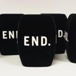 Photo of custom windscreen for END., UK - printed microphone windshield by MicWindshields.com