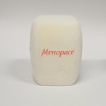 Photo of custom windscreen for Menopace®, UK - printed microphone windshield by MicWindshields.com