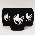 Photo of custom windscreen for Hedgehog vs. Foxes, IE - printed microphone windshield by MicWindshields.com