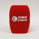 Photo of custom windscreen for Chris Lynch, NZ - printed microphone windshield by MicWindshields.com