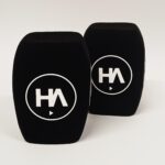 Photo of custom windscreen for HA, UK - printed microphone windshield by MicWindshields.com