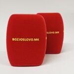 Photo of custom windscreen for Bozjoslovo.mk, AU - printed microphone windshield by MicWindshields.com