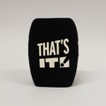 Photo of custom windscreen for That's it!, UK - printed microphone windshield by MicWindshields.com
