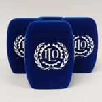 Photo of custom windscreen for ILO - International Labour Organization, CH - printed microphone windshield by MicWindshields.com