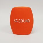 Photo of custom windscreen for SC Sound, DK - printed microphone windshield by MicWindshields.com