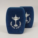Photo of custom windscreen for PGA CUP, IE - printed microphone windshield by MicWindshields.com