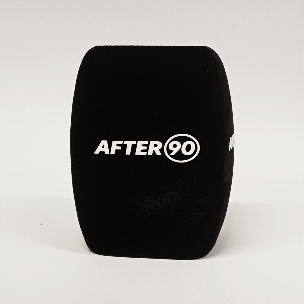 Photo of custom windscreen for After 90, SE - printed microphone windshield by MicWindshields.com