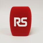 Photo of custom windscreen for RS, UK - printed microphone windshield by MicWindshields.com