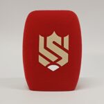 Photo of custom windscreen for SOLOVENEX, CH - printed microphone windshield by MicWindshields.com
