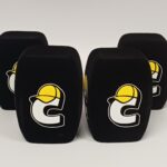 Photo of custom windscreen for "C" - Chapeau Media, IT - printed microphone windshield by MicWindshields.com