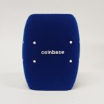 Photo of custom windscreen for Coinbase, UK - printed microphone windshield by MicWindshields.com
