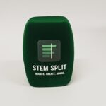 Photo of custom windscreen for Stem Split, UK - printed microphone windshield by MicWindshields.com